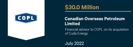 Canadian Overseas Petroleum Limited-July 2022