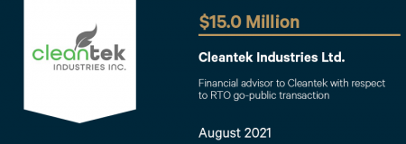 Cleantek Industries Ltd-August 2021