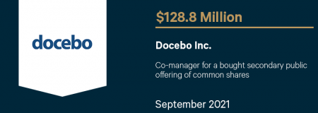 Docebo Inc.-September 2021