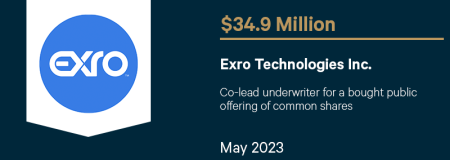 Exro Technologies Inc.-May 2023