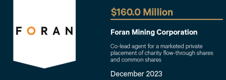 Foran Mining Corporation-December 2023