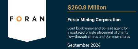 Foran Mining Corporation-September 2024