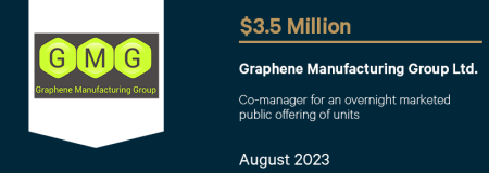 Graphene Manufacturing Group Ltd.-August 2023