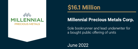 Millennial Precious Metals Corp.-June 2022