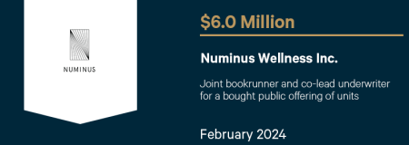Numinus Wellness Inc-February 2024