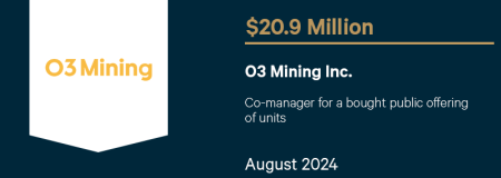 O3 Mining Inc-August 2024