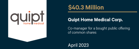 Quipt Home Medical Corp.-April 2023