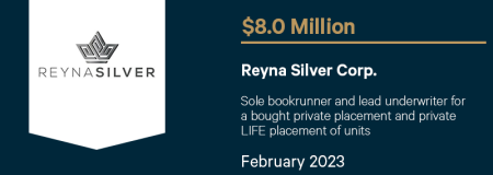 Reyna Silver Corp.-February 2023