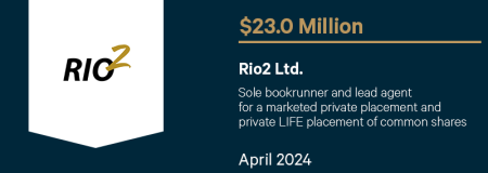 Rio2 Ltd.-April 2024