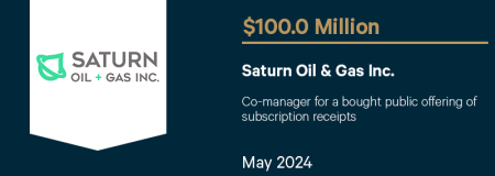 Saturn Oil & Gas Inc.-May 2024