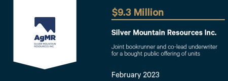 Silver Mountain Resources Inc.-February 2023
