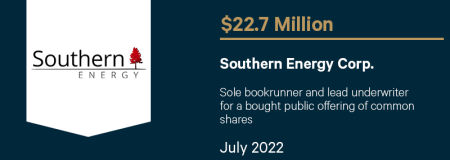 Southern Energy Corp.-July 2022