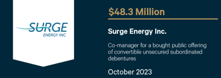 Surge Energy Inc.-October 2023