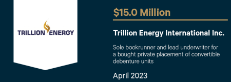 Trillion Energy International Inc.-April 2023