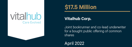 Vitalhub Corp.-April 2022