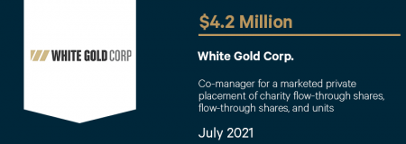 White Gold Corp.-July 2021